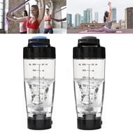 Electric Protein Shaker Blender 1X600ML Electric Protein Shaker Bottle Vortex Mixer Cup Portable Ble