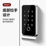 Electronic Lock with Pull Finger Print Lock Shoe Cabinet Drawer Lock Locker Furniture Locker Cabinet