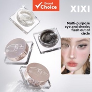 xixi Shimmer Liquid Eyeshadow Natural Eyeshadow Pearl Light Shimmer Highlighter Affordable Makeup D7
