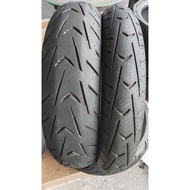 Dunlop  D614 110/80/19 & 150/70/17 1set used tyre