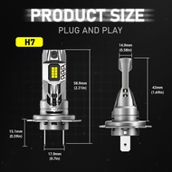 Novsight in Line N63 H4 H7 H11 9005 9006 H1 H3 Car LED Headlight 90w 6500k 20000lm