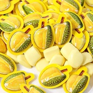 [new product] 100g Durian Durian Candy / Creative fruit Durian candy 3D model hard butter candy flav