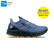 910 Nineten YUZA EVO Sepatu Trail Running - ABU TUA HITAM JINGGA