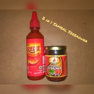 Various Spicy Sauce Variant 2in1 Sambal Red1 And Sambal Bakso 550gr | Sambal Pedas Serbaguna VARIANT