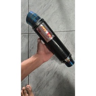 Red LEO exhaust exhaust open for y15/y15zr/Lc135