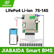JiaBaiDa BMS Automized Identify 7S 8S 10S 12S 13S 14S 20A 30A LiFePo4 Li-ion JBD Smart BMS 24V 48V