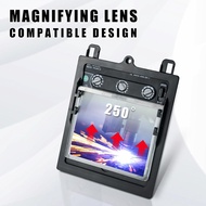 3PCS 3.54 X 4.25 Inch Magnification Welding Lens 2.5 Cheater Lens Compatible with Most Welding Helme