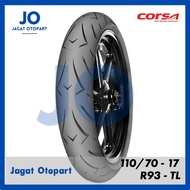 JAGAT Corsa R93 110 70 17 Platinum soft compound tubeless sport motorcycle tire