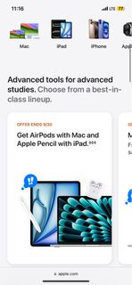 (個人閒置)平出Ipad air M3 APPLE 學生優惠