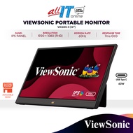 ViewSonic VA1655-3 16" FHD Lightweight Portable Monitor | IPS | 60W USB-C