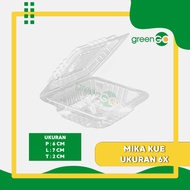 MIKA CAKE SIZE 6X MIKA WET DRY CAKE CONTENTS 100 PCS