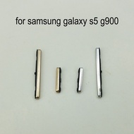 For Samsung Galaxy S5 G900F G900H G900 I9600 G900FD G900MD Phone Housing Frame Volume Power Button o
