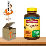 VENANCIO'S SHOP Nature Made Super B Complex with Vitamin C Tablets Dietary Supplement + Includes Ven