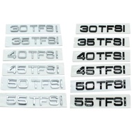Car Sticker 30 35 40 45 50 55 TFSI Trunk Letters Logo Emblem Badge Decals For Audi A3 A4 A5 A6 A7 A8
