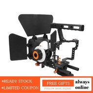 Always YELANGU C500-1 Camera Cage with Matte Box for GH4 Sony A7S/A7/A7R/A7RII/A7SII Rig Kit