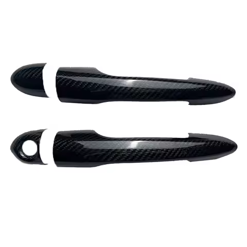 Real Carbon Fiber Exterior Door Handle Cover Trim for Alfa Romeo Giulietta 2012-2021