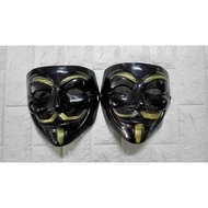 HITAM Black HECKER MASK