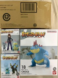 pokemon scale world 大力鱷 全進化 一套不散