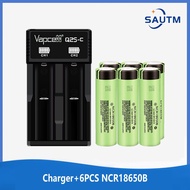 Panasonic Ncr18650B 3.7V แบตเตอรี่ลิเธียมไอออน 3400mah