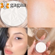 GAGAA Mashed Potatoes Highlighter, Monochrome Glitter Glitter Highlighter, 2 Colors Natural Brighten