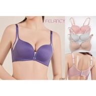 Felancy Women's Underwire Bra Full Cup Medium Foam 36B 38B WIreless Underwear 278F