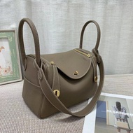 Togo Cowhide Classic Lindi Bag Doctor Bag Portable Shoulder Female Bag