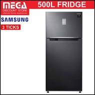 SAMSUNG RT50K6257B1/SS 500L 2 DOORS FRIDGE (3 TICKS)