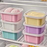 BAK 350/650ML Ice Cream Storage Tub Reusable Ice Cream Box Container Mold With Lid Kitchen Refrigera