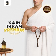 Jumbo ihram Cloth for Adult Men 1 SET Hajj Umrah Equipment Manasik ihram Clothes lelaki ihram lelaki