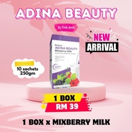 Free Gift Rawat Mata Rabun Silau Selaput Mata Cerah Adina Beauty Perisa Mixberry Honeydew Susu Kambi