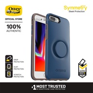 OtterBox Otter Case+Pop Symmetry Series Phone Case for iPhone 7 Plus / iPhone 8 Plus with Protective Case Cover - Blue