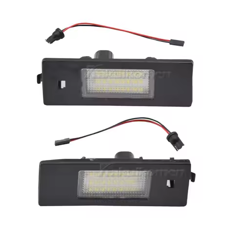 For BMW 1 6 Series E81 E87 E63 E64 M6 E85 E86 Z4 F12 F20 F21 K48 White LED License Number Plate Lamp
