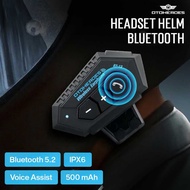 Intercom Headset Bluetooth Helm Motorcycle Anti Interference - BT-12