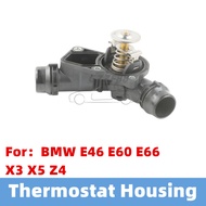 Engine thermostat For BMW E46 E39 X5 X3 Z3 Z4 330i 525i Gugushop Car Thermostat Housing OE1153143704