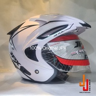 JPX Supreme Solid Helmet Plain/ (Double Visor) (Anti Theft) (100% Original JPX)