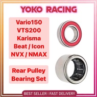 Rear Pulley Bearing Kit Set Bearing Puller VTS200 VTS 200 Beat Icon 110 Vario 150 Vario150 NVX NMAX 155 Karisma SN125