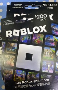 Roblox禮品卡