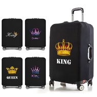 《Dream home》 Suitbag Coverized เพื่อปกป้องกระเป๋าเดินทางในขณะที่เดินทางอุปกรณ์เสริมสำหรับ18-28นิ้วพิมพ์ King ป้องกัน