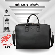 HCM Leather crossbody bag from to 40cm for 16 inch laptop with many compartments MenR7 Whiki GSR