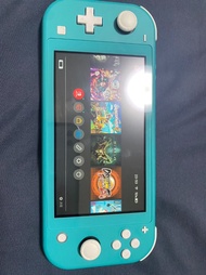 Nintendo Switch™ Lite主機 Tiffany Blue 附贈遊戲鬼滅之刃, 暗黑破壞神 &amp; 64G記憶卡