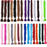 BLAZESPARK Hair Extension Kanekalon Hairstyles Afro Twist Braids Crochet Braids