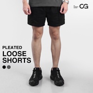 Common Goods Men's Pleated Loose Shorts Series