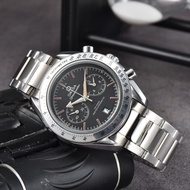 Omega OMEGA Speedmaster Series Quartz Movement Date Display Men's Watch Rui Watch Stainless Steel Strap 3