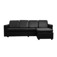 โซฟาเข้ามุม 4 ที่นั่ง FURDINI RALPHS สีดำ (1284592)