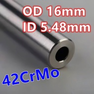 42CrMo Hydraulic Pipe, High Precision Seamless Steel Pipe OD 16mm ID 5.48mm
