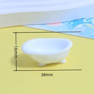 立體浴缸造型奶油膠鎖匙扣材料包 DIY飾品配件 創意樹脂擺件- 立體浴缸 均碼