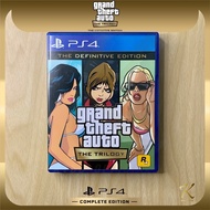 แผ่นเกมส์ PS4 : GTA Grand Theft Auto The Trilogy 3 ภาค - ZONE 3 (มือ2) สภาพดี พร้อมส่ง !!!