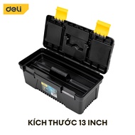 Hộp Đựng Đồ Nghề Dụng Cụ Đa Năng Deli Cao Cấp Chính Hãng 12/13/14 Chất Liệu Chắc Chắn EDL432412/EDL4