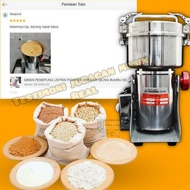 MESIN Electric PEELING MACHINE OSSEL POWDER GRINDER DRY SPICE GRINDER SPICE GRINDER POWDER FLOUR GRI