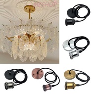 MESHOPMY Ceiling Light Bulb Holder Lamp Base Bedroom Vintage Pendant Light